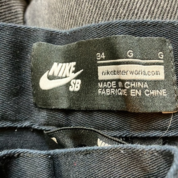 Black Nike Men’s Pants Size 34 - Picture 6 of 6
